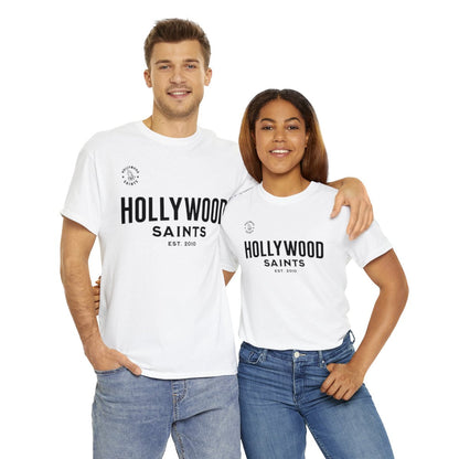 hollywoodsaints Black Essentials t shirt