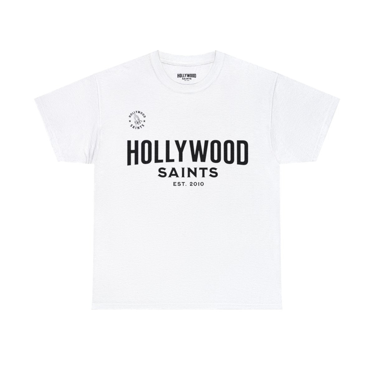 hollywoodsaints Black Essentials t shirt