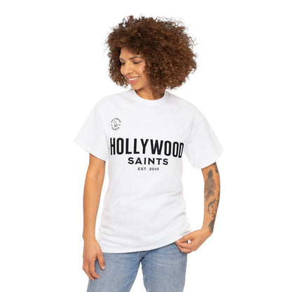 hollywoodsaints Black Essentials t shirt