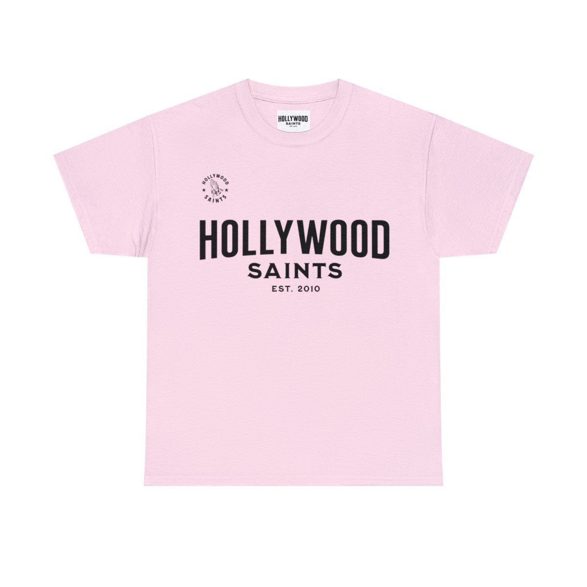 hollywoodsaints Black Essentials t shirt